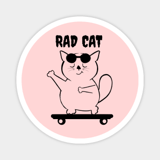 rad cat Magnet